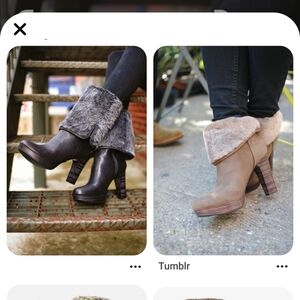 Ugg Black Leather Boots